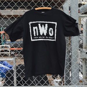 Vintage 90s NWO wrestling New World Order Tshirt